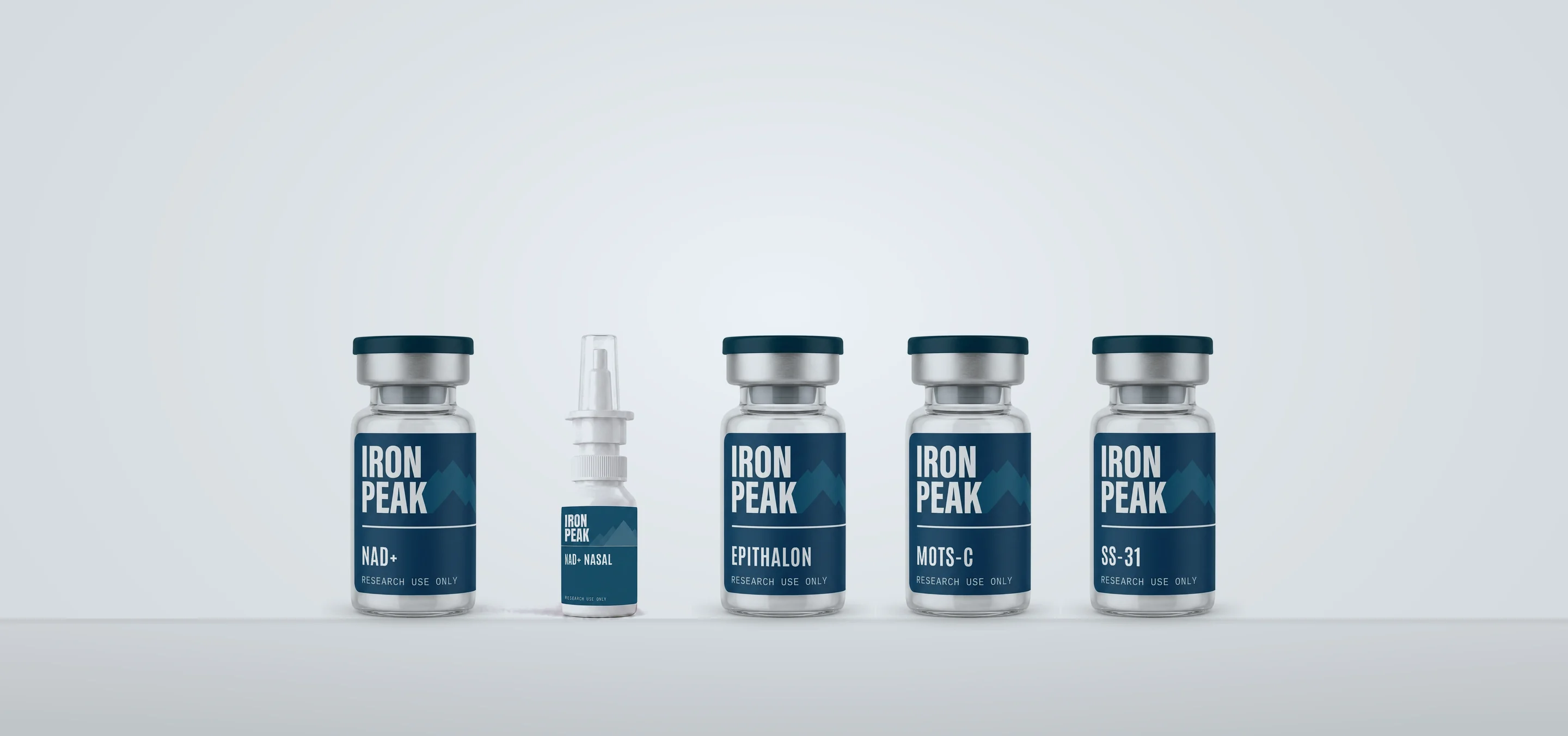 Longevity shelf — every product, in order